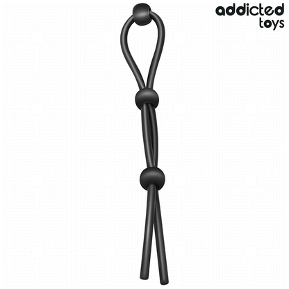 ADDICTED TOYS - CORDA IN SILICONE PER IL PENE A TRIPLO ANELLO
