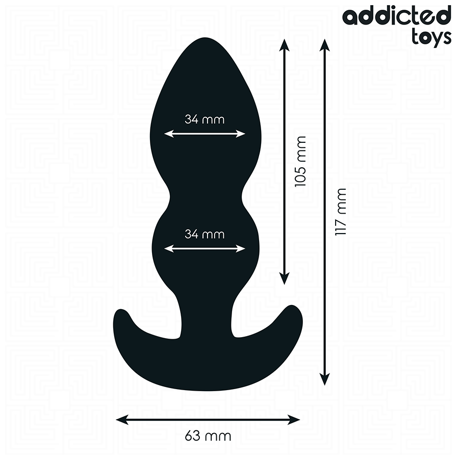 ADDICTED TOYS - BUTTER PLUG SIZE L 11.7 CM