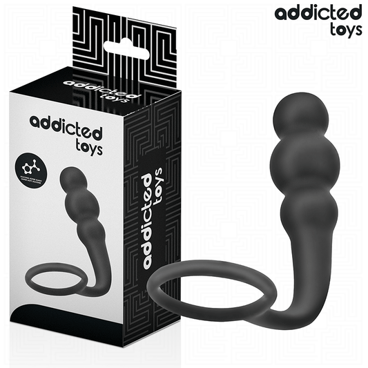 ADDICTED TOYS - BUTT PLUG WITH RING MODEL 1