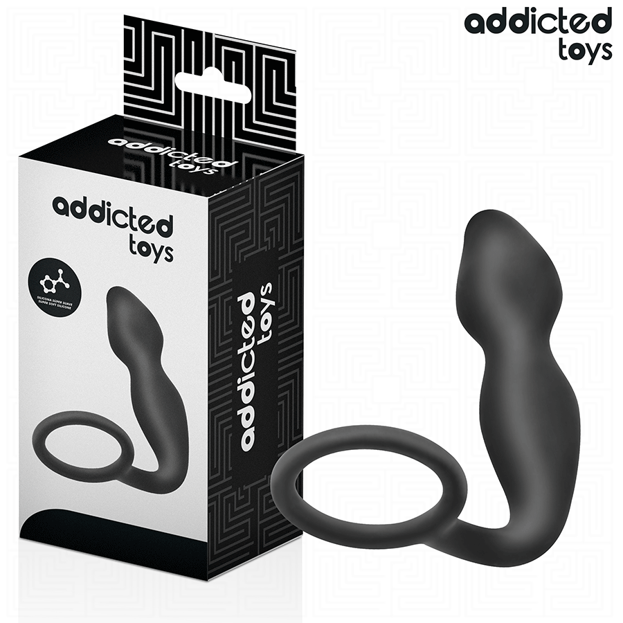 ADDICTED TOYS - BUTT PLUG WITH RING MODEL 2