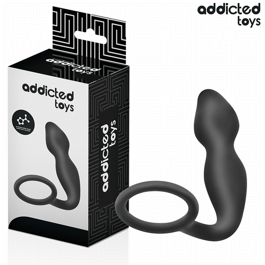 ADDICTED TOYS - BUTT PLUG WITH RING MODEL 2