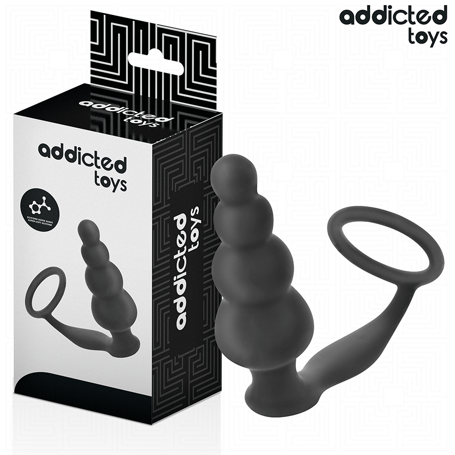 ADDICTED TOYS - BUTT PLUG WITH RING MODEL 5