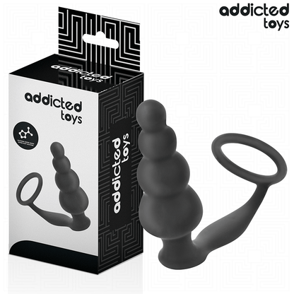 ADDICTED TOYS - BUTT PLUG WITH RING MODEL 5