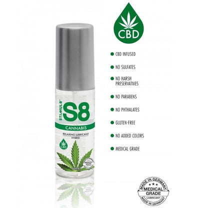 STIMUL8 - S8 HYBRID CANNABIS LUBRICANT 50 ML