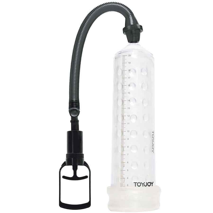 TOYJOY - POMPA PER MASSAGGI POTENTE CON MANICOTTO TRASPARENTE