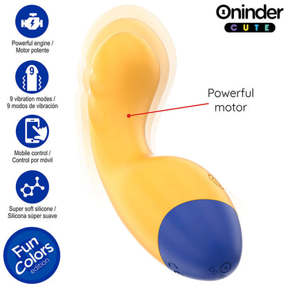 ONINDER CUTE - LOVE BUDDY MASTER G-SPOT VIBRATOR - FREE APP WORLDWIDE