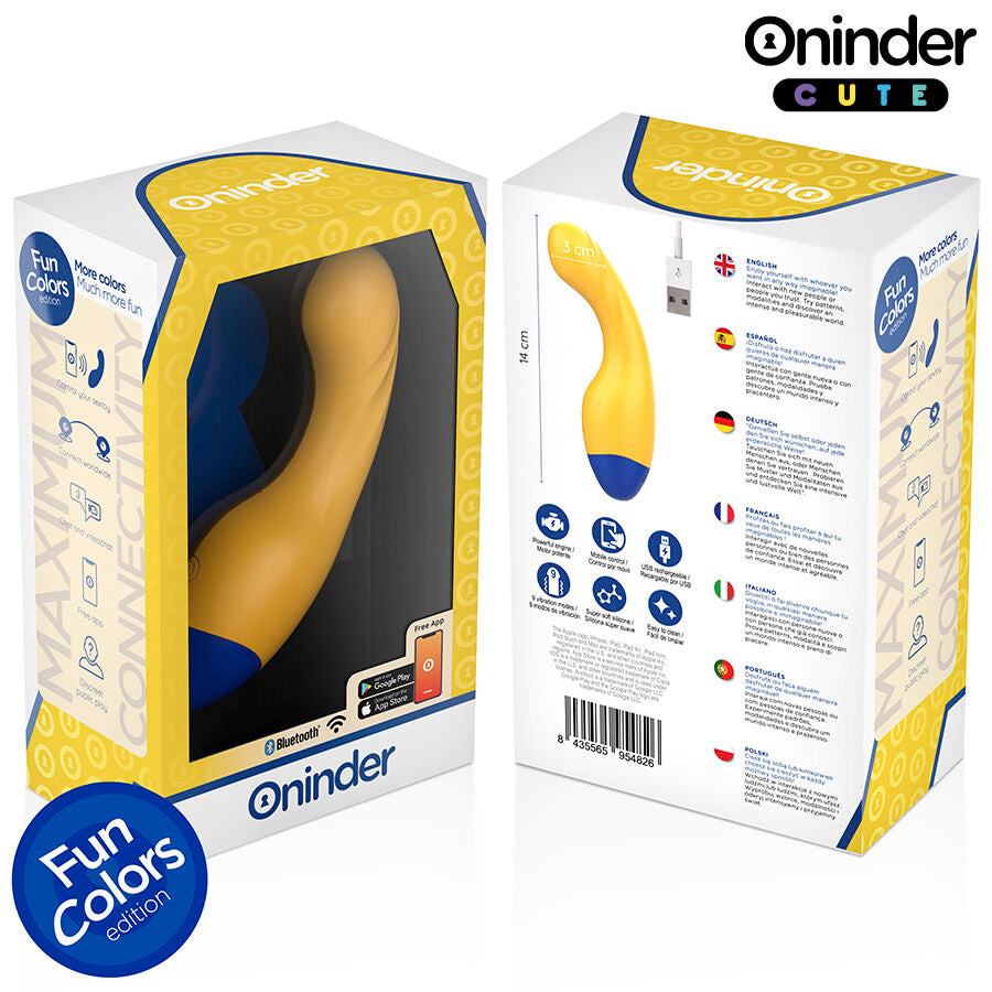 ONINDER CUTE - LOVE BUDDY MASTER G-SPOT VIBRATOR - FREE APP WORLDWIDE
