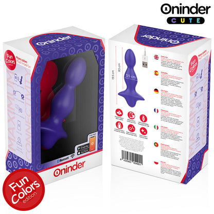 ONINDER CUTE - LOVE BUTT VIBRATING ANAL DILATOR - FREE APP WORLDWIDE