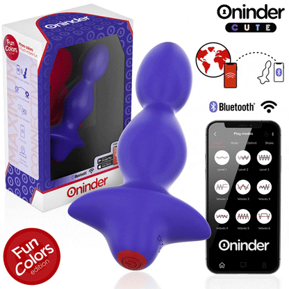 ONINDER CUTE - LOVE BUTT VIBRATING ANAL DILATOR - FREE APP WORLDWIDE