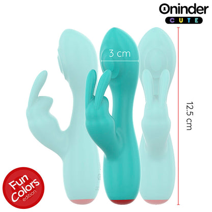 ONINDER CUTE - LOVE BUNNY G-SPOT CLITORAL VIBRATOR - FREE APP WORLDWIDE