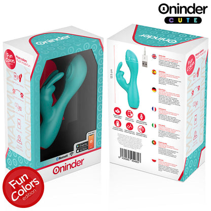 ONINDER CUTE - LOVE BUNNY G-SPOT CLITORAL VIBRATOR - FREE APP WORLDWIDE