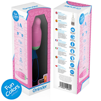 ONINDER CUTE - 360° VIBRO-ROTATING SILICONE EGG FOR LOVE AND PLEASURE - FREE APP WORLDWIDE