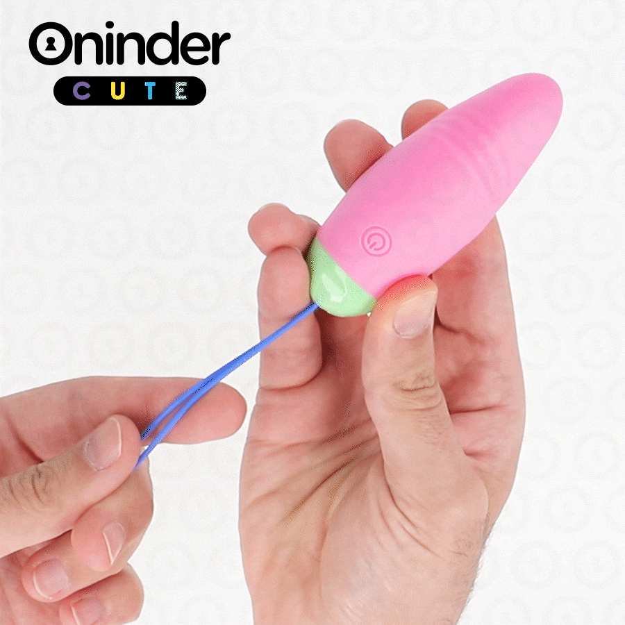 ONINDER CUTE - 360° VIBRO-ROTATING SILICONE EGG FOR LOVE AND PLEASURE - FREE APP WORLDWIDE