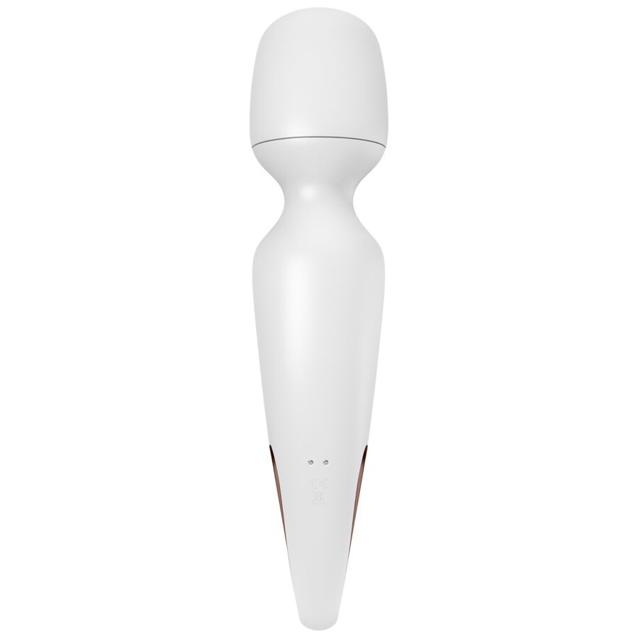 SATISFYER - ERLAND WAND VIBRATING MASSAGER WHITE