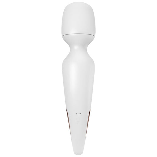 SATISFYER - ERLAND WAND VIBRATING MASSAGER WHITE