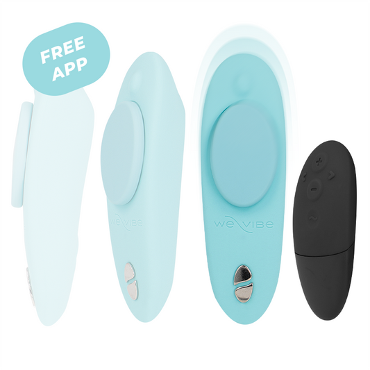 WE-VIBE - MOXIE + AQUA CLITORAL VIBRATOR - 1