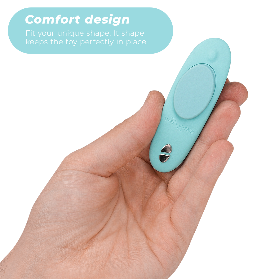 WE-VIBE - MOXIE + AQUA CLITORAL VIBRATOR - 5