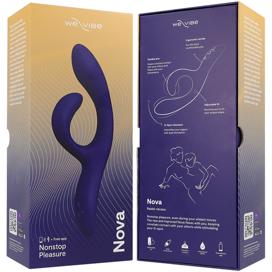 WE-VIBE - VIBRATORE RABBIT NOVA 3 BLU NOTTE
