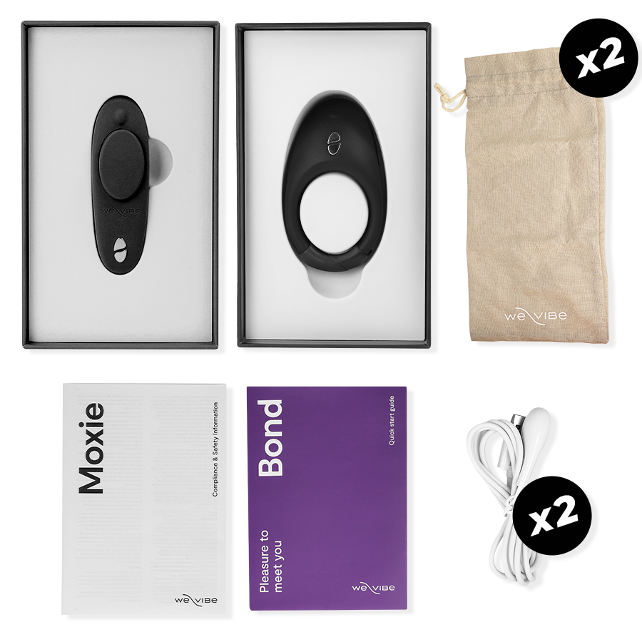 WE-VIBE - TEASE US SET BOND + MOXIE - 6