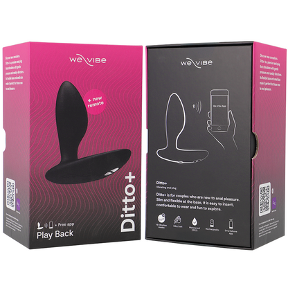 WE-VIBE - VECTOR+ BLACK PROSTATE MASSAGER - 5