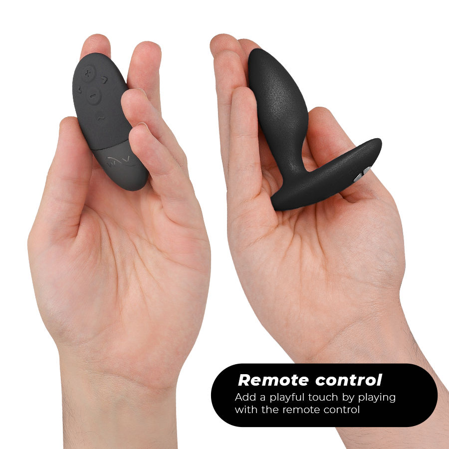 WE-VIBE - VECTOR+ BLACK PROSTATE MASSAGER - 6