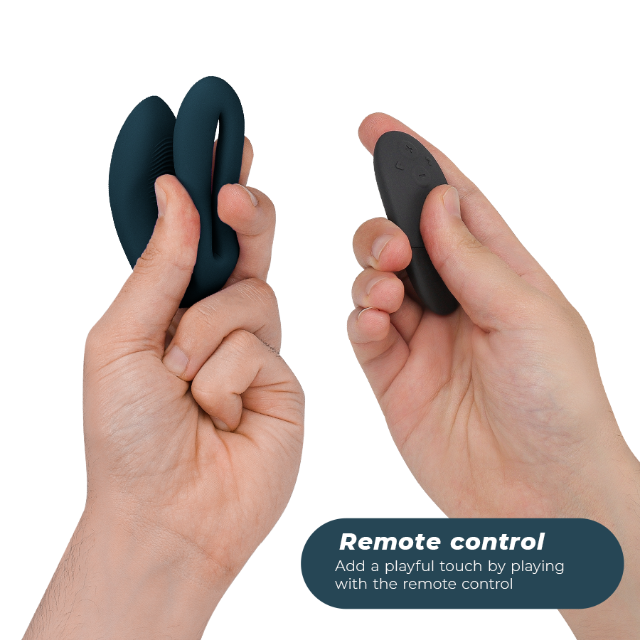 WE-VIBE - SYNC O FLEXIBLE VIBRATOR REMOTE CONTROL DARK GREEN - 3