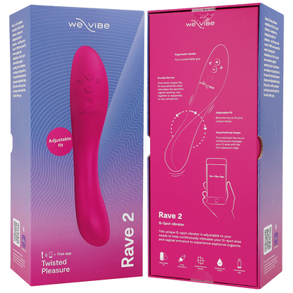 WE-VIBE - RAVE 2 G-SPOT VIBRATOR PINK - 6