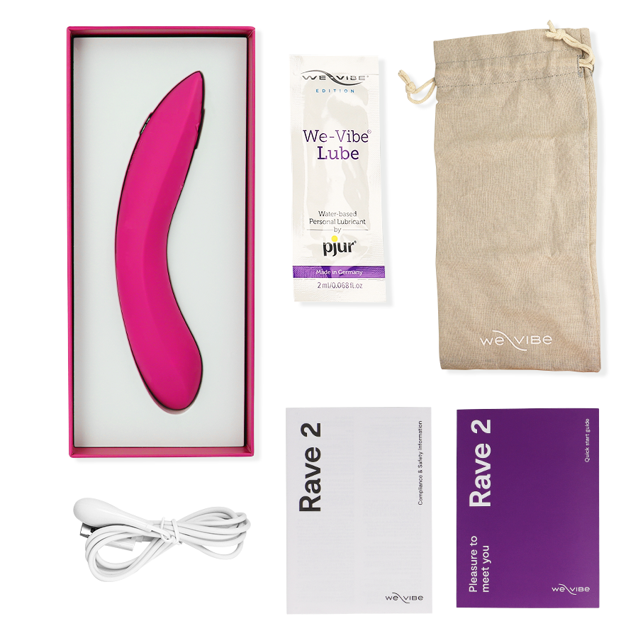WE-VIBE - RAVE 2 G-SPOT VIBRATOR PINK - 7