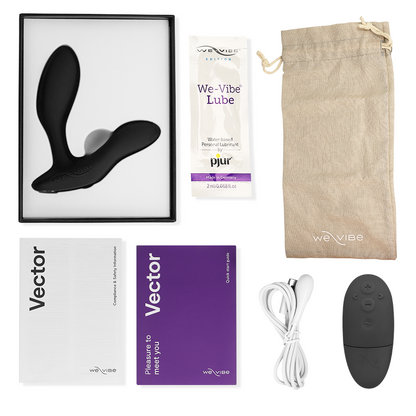 WE-VIBE - DITTO+ BLACK BUTT PLUG VIBRATOR