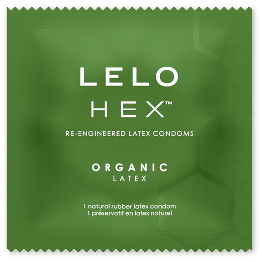 LELO - HEX ORGANIC CONDOM BOX 12 UNITÀ