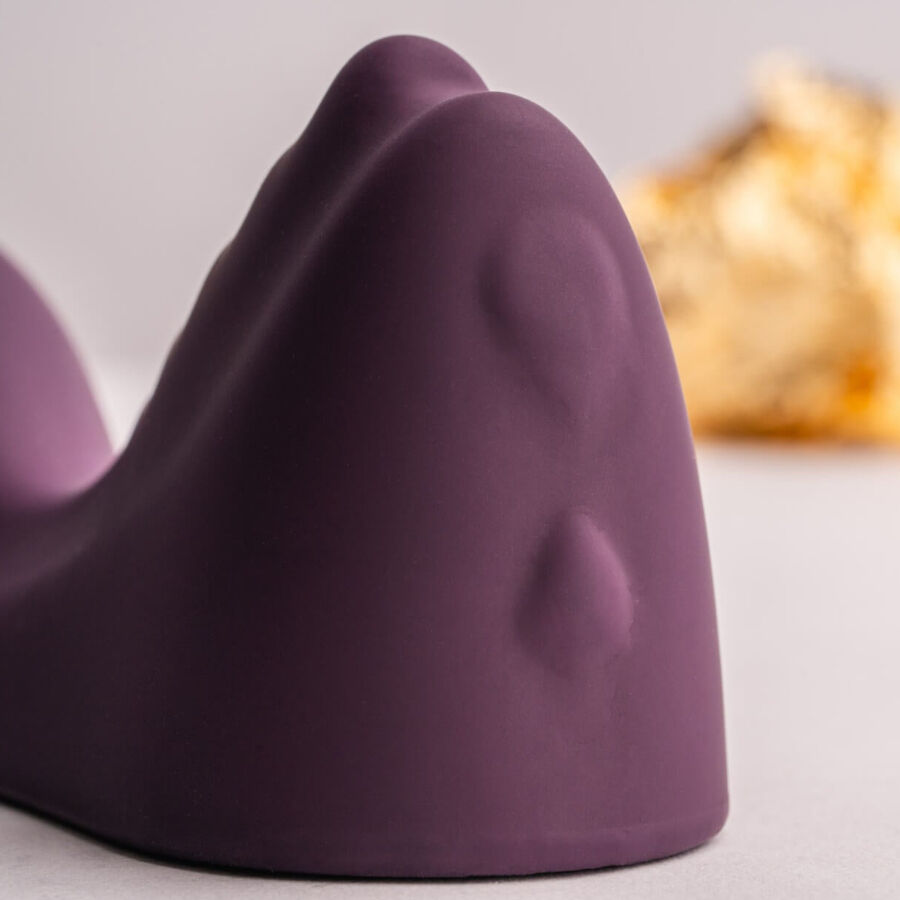 ROCKS-OFF - RUBY GLOW PURPLE BUTT VIBRATOR