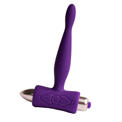 ROCKS-OFF - PETITE SENSATIONS TEAZER ANAL PLUG VIBRATOR PURPLE