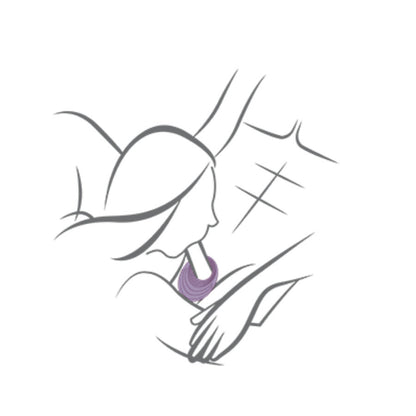 ROCKS-OFF - BLACK SPIRE VIBRATING COCK RING