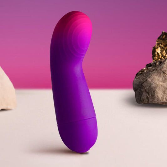 ROCKS-OFF - GLOW GIRL VIBE VIBRATORE DISCRETO PUNTO G VIOLA