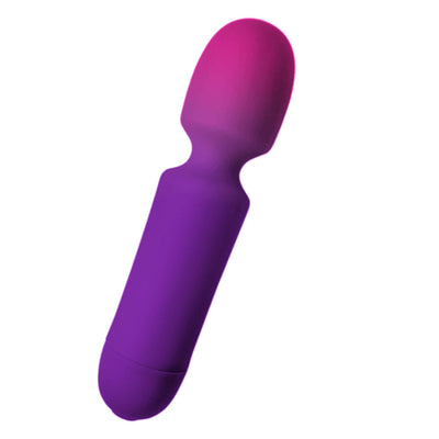 ROCKS-OFF - GLO-GIRL MINI PURPLE WAND VIBRATOR