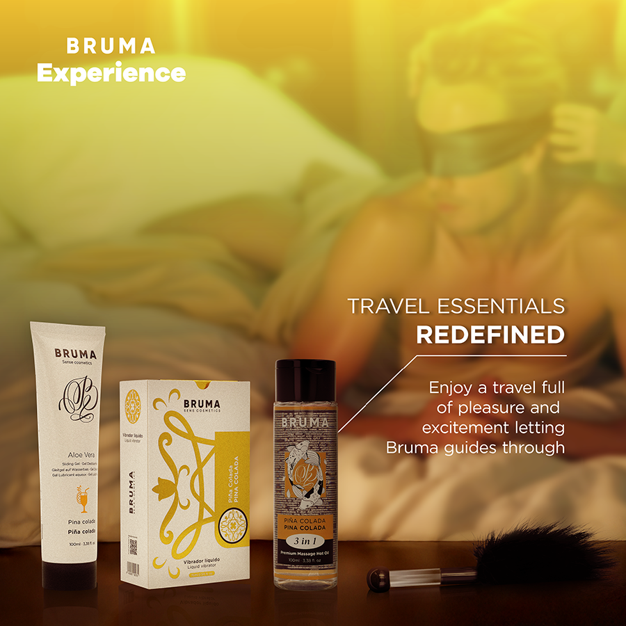 BRUMA XPERIENCE - VIBRO-ORGASMIC KIT PINA COLADA SWEET TEMPTATION