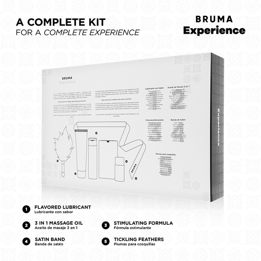 BRUMA XPERIENCE - SWEET AMERICAN TEMPTATION KIT WITH ORGASM ENHANCER