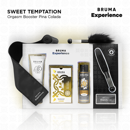 BRUMA XPERIENCE - SWEET PINA COLADA TEMPTATION PACKAGE WITH ORGASM ENHANCER