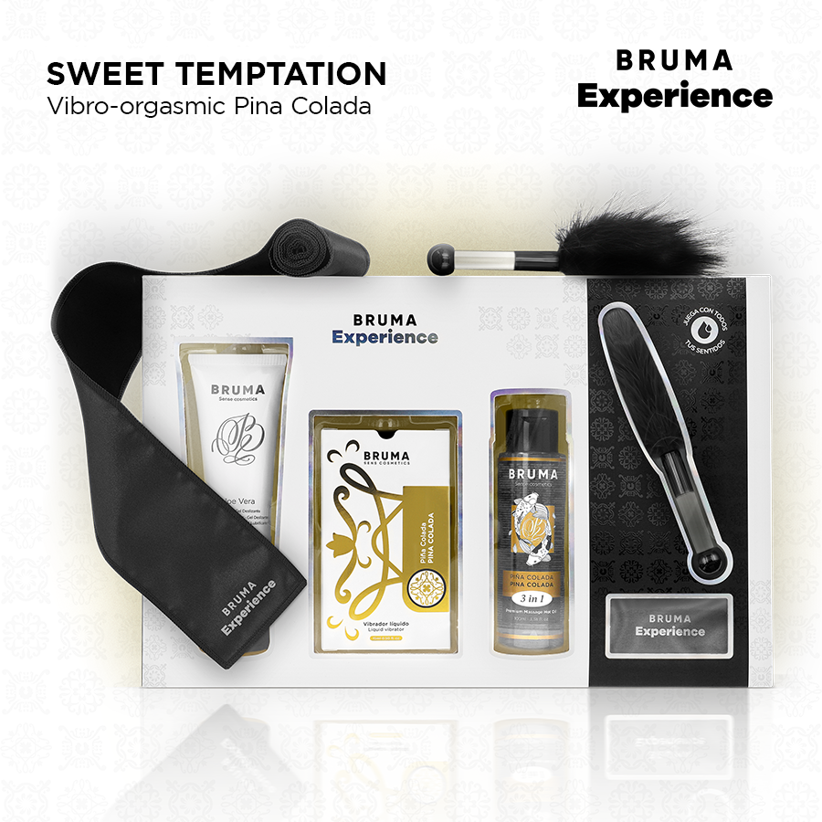 BRUMA XPERIENCE - VIBRO-ORGASMIC KIT PINA COLADA SWEET TEMPTATION