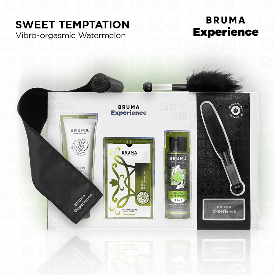BRUMA XPERIENCE - SWEET TEMPTATION WATERMELON VIBRO-ORGASMIC KIT