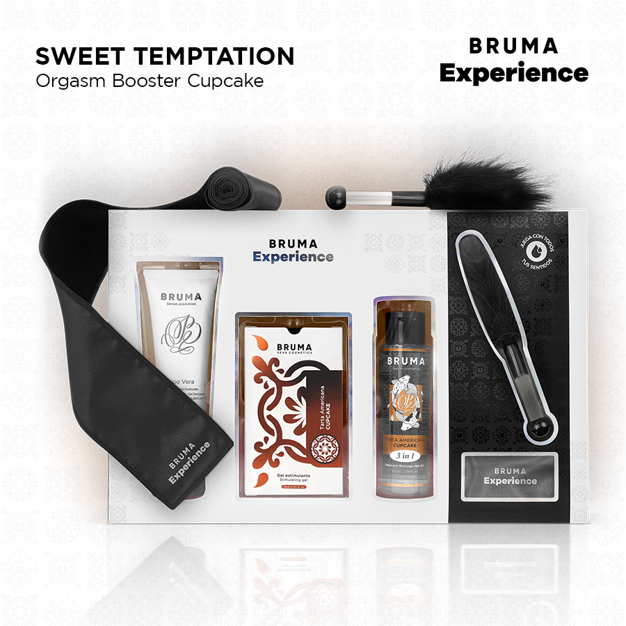 BRUMA XPERIENCE - SWEET AMERICAN TEMPTATION KIT WITH ORGASM ENHANCER
