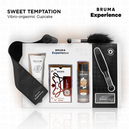 BRUMA XPERIENCE - SWEET TEMPTATION KIT AMERICAN VIBRO-ORGASMIC CAKE