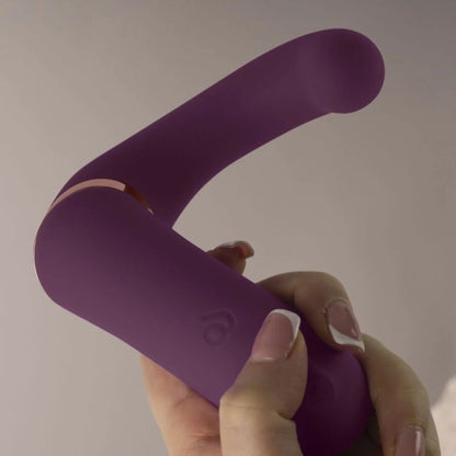 ROCKS-OFF - GEMINI DOUBLE VIBRATOR CLITORAL STIMULATOR G-SPOT PURPLE