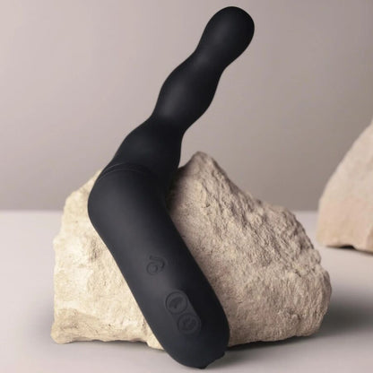 ROCKS-OFF - BLACK ADAPTER FOR PROSTATE AND ANAL VIBRATOR