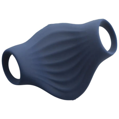 ROCKS-OFF - PALM BLUE FLEXIBLE VIBRATING MASTURBATOR