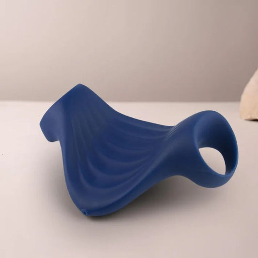 ROCKS-OFF - PALM BLUE FLEXIBLE VIBRATING MASTURBATOR