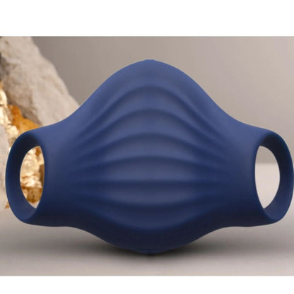 ROCKS-OFF - PALM BLUE FLEXIBLE VIBRATING MASTURBATOR