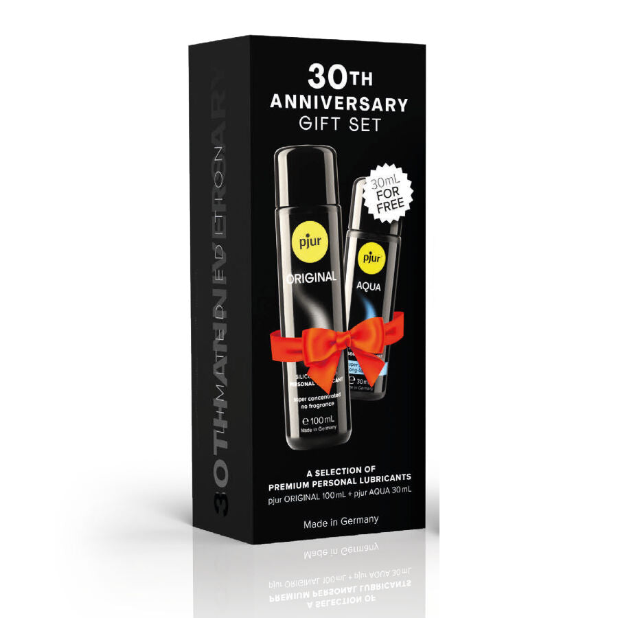 PJUR - 30th ANNIVERSARY GIFT SET: PJUR ORIGINAL 100 ML + PJUR AQUA 30 ML