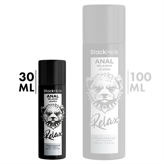 BLACK HOLE - JOJOBA RELAX ANAL RELAXER SILICONE BASE 30 ML