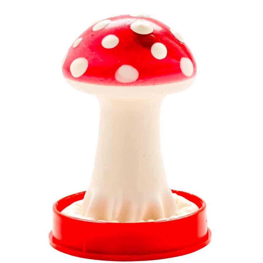 CONDOMERIE - PRESERVATIVI NOVITÀ DIPINTI A MANO MODELLO TOADSTOOL 1